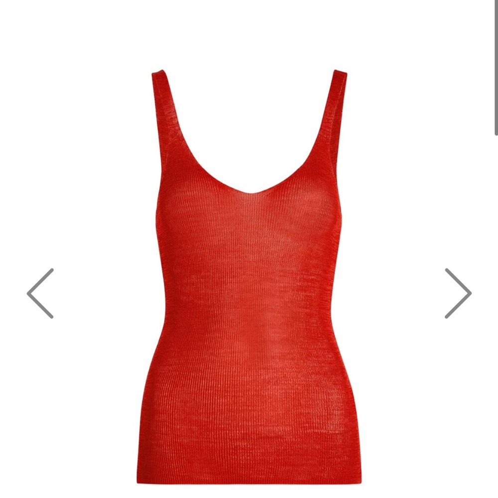 NWT Isabel Marant Red Marthe Tank Top